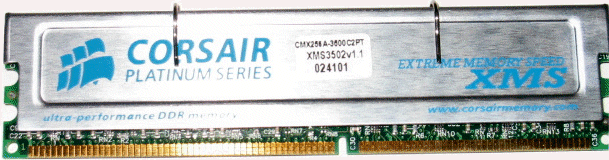 256MB Corsair XMS3500