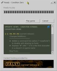 Game server hosting – Counter-Strike: Condition Zero