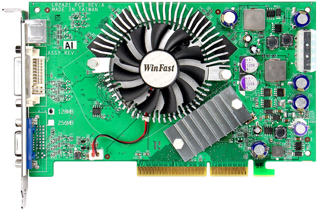 Leadtek WinFast A6600GT AGP GeForce 6600 GT Bjorn3D