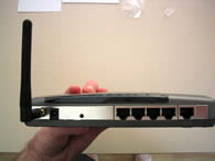 Front of Router