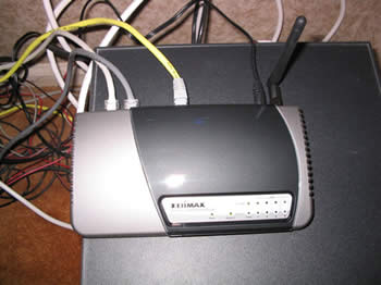 The installed Router