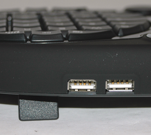 Teclado microsoft basic keyboard 1.0A con ratón USB