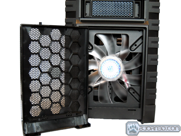 Front Case with Fan Exposed