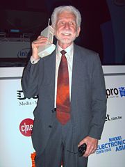 Dr. Martin Cooper, the inventor of the cell phone.