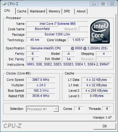 Intel Core I7 920 (Nehalem) - Bjorn3D.com