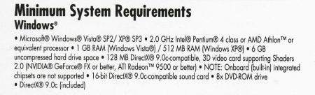 Minimum System Requirements