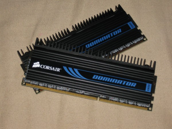 Corsair Dominator DDR3 1600 (CDM4GX3M2A1600C8) - Bjorn3D.com