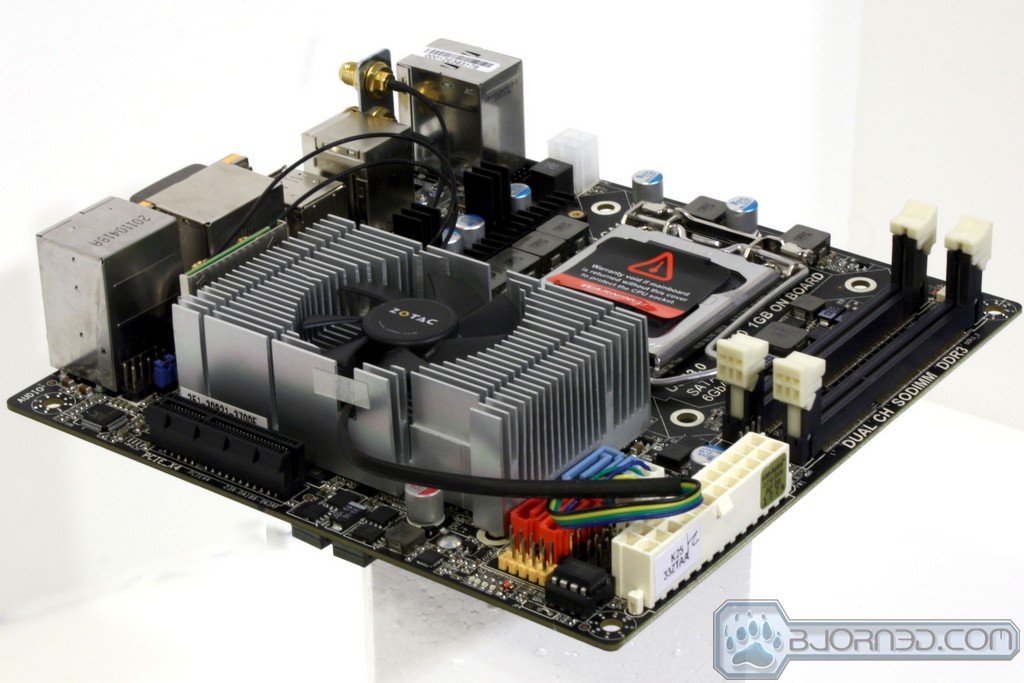 ZOTAC Z68-ITX WiFi Supreme CPU＆メモリ付-