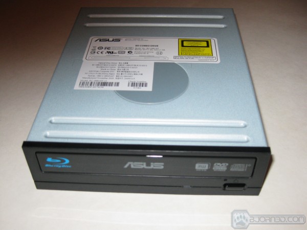 Asus BD-Combo (Blu-Ray Combo Optical Drive BC-08B1ST) - Bjorn3D.com