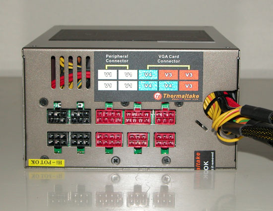 Thermaltake Toughpower W0133RU 1200W PSU Modular Connections