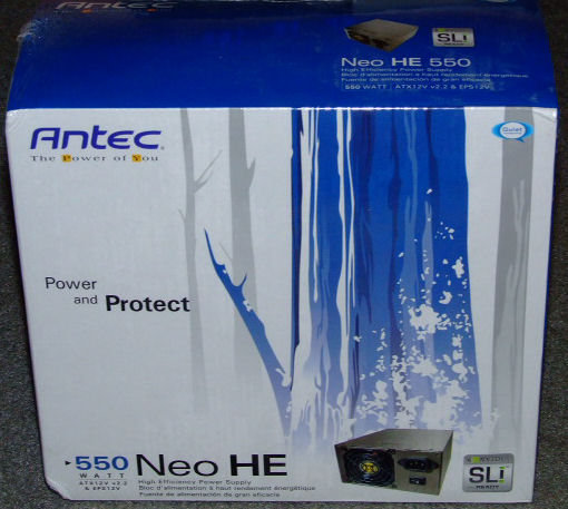 Alimentation Antec 550w Silencieuse NE550M;0-761345-10531-6