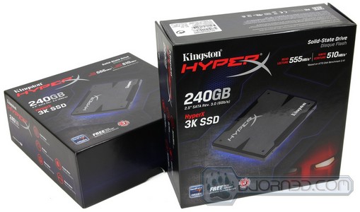 Kingston hyperx hot sale 3k 240gb