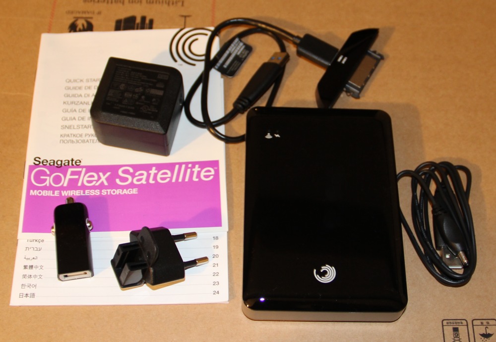 Seagate goflex satellite инструкция