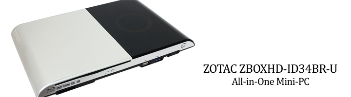 Zotac ZBOX Blu-ray HD-ID34 : meilleur prix, test et actualités