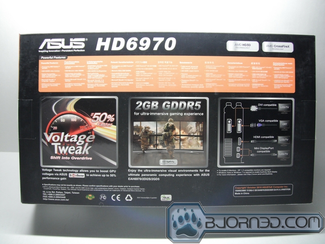 6ディスプレイ ASUS Radeon HD 6970 DirectCU II. - PCパーツ