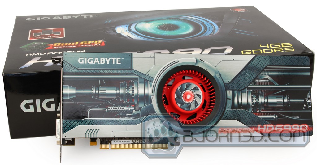 GIGABYTE Radeon HD 6990 Bjorn3D