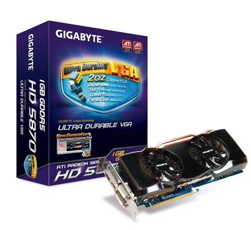 Gigabyte HD 5870 GV R587UD 1GD Bjorn3D