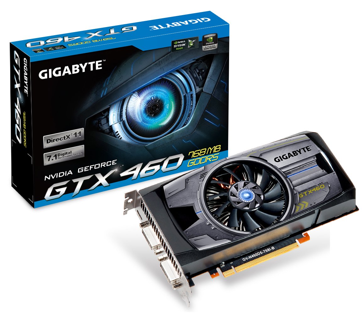 Gigabyte GTX 460 768 MB GV N460DS 768I B Bjorn3D