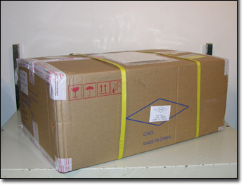 LeadTek WnFast GTX285 cardboard box