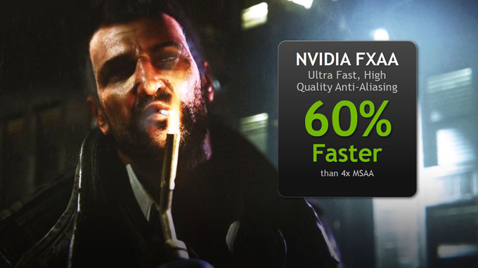 Nvidia FXAA Visual Improvement and Performance Increase