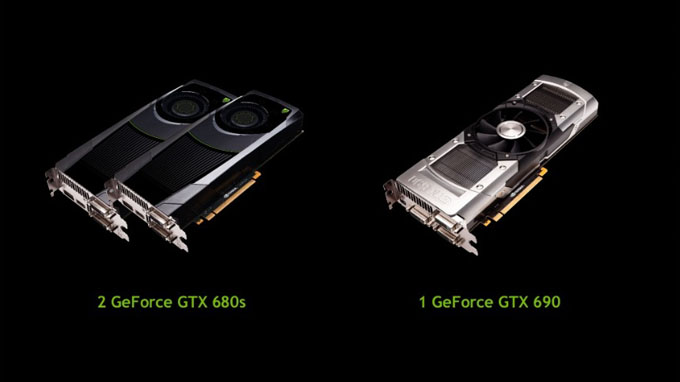 Gtx 690 dual outlet gpu