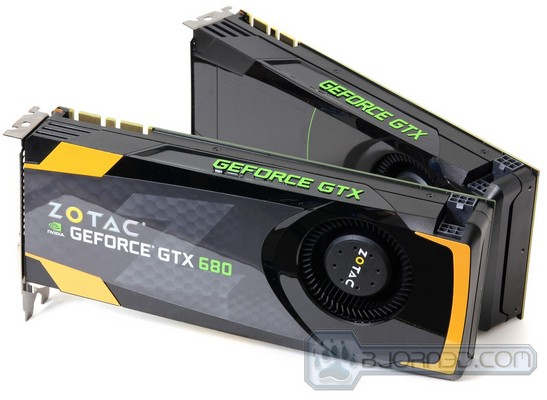 ZOTAC GTX 680s Extreme Overclock in SLI Bjorn3D