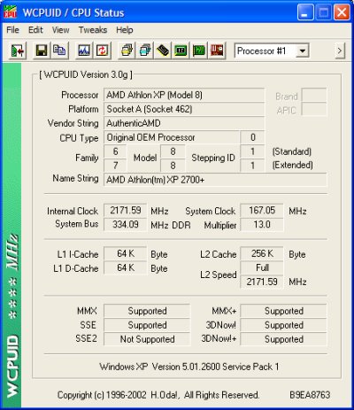 AMD Athlon XP 2700 Review Bjorn3D