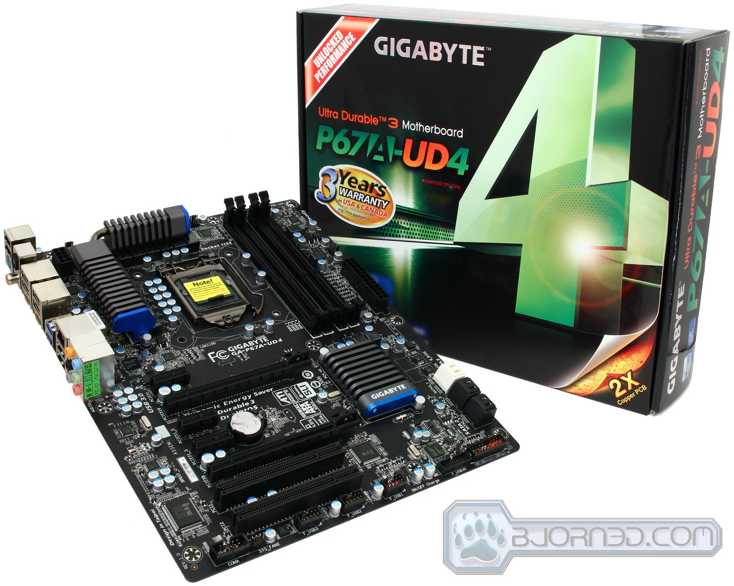 GIGABYTE GA-P67A-UD4 Preview 