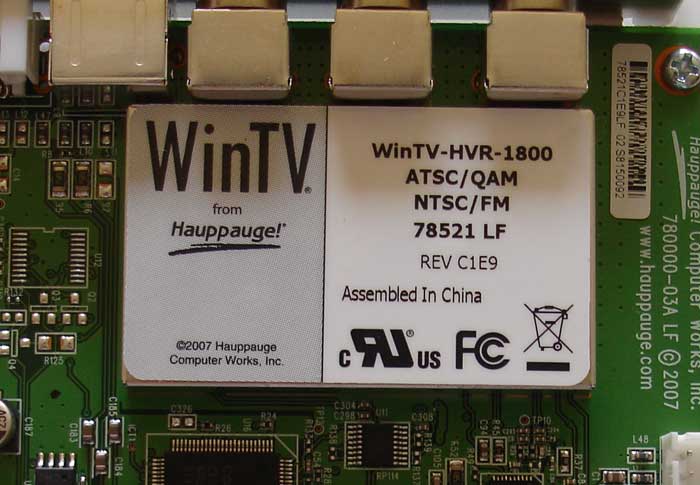 Wintv-hvr 1800 Drivers For Mac